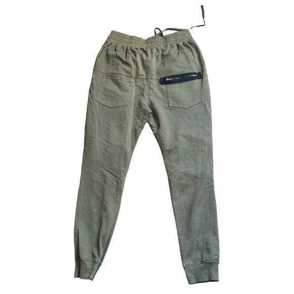 PANTS - Women's Urban Groove Olive Colored Hip Hop Pants With Pockets. Size M - Picture 16 of 16